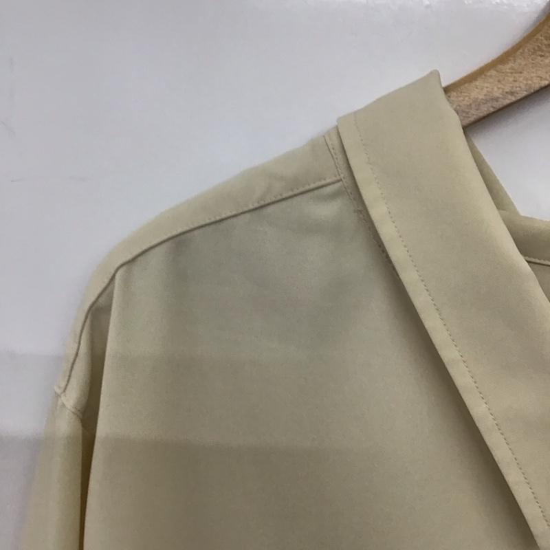 アーバンリサーチ URBAN RESEARCH シャツ、ブラウス 長袖 FREE 無地 ベージュ / ベージュ /  レディース USED 古着 中古 10140701