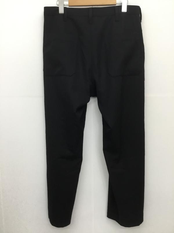 ヨウジヤマモト Yohji Yamamoto パンツ スラックス 2 無地 黒 / ブラック /  メンズ USED 古着 中古 10110119
