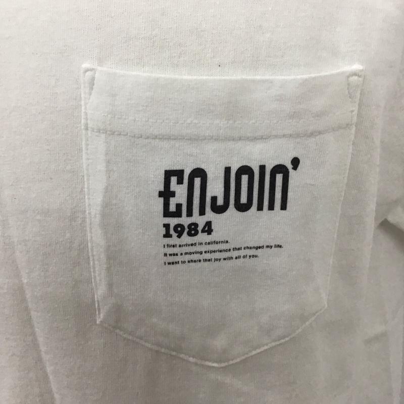 ロンハーマン Ron Herman Tシャツ 半袖 半袖カットソー プリントTシャツ クルーネックカットソー L プリント 白 / ホワイト /  メンズ USED 古着 中古 10126224