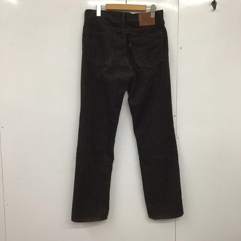 リーバイストラウスアンドコー Levi Strauss & co. パンツ デニム、ジーンズ コーデュロイパンツ ワイドパンツ カジュアルパンツ 32インチ 無地 茶 / ブラウン /  メンズ USED 古着 中古 10144181