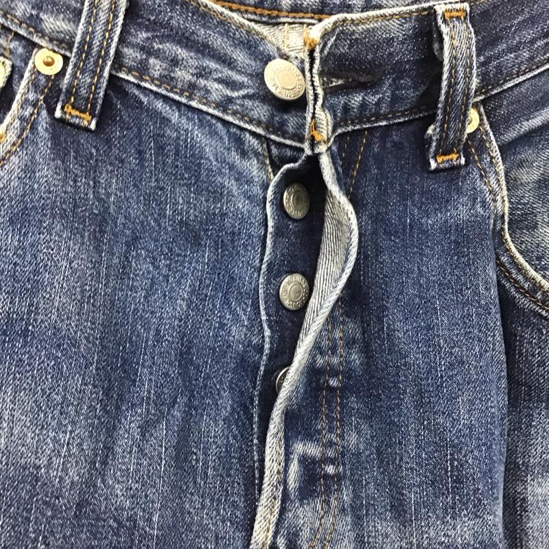 リーバイストラウスアンドコー Levi Strauss & co. パンツ デニム、ジーンズ デニムパンツ ストレートパンツ カジュアルパンツ 32インチ 無地 インディゴ / インディゴ /  メンズ USED 古着 中古 10120499