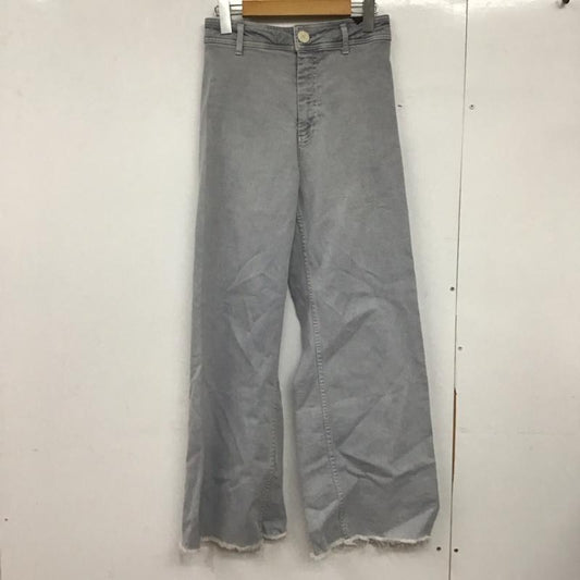 ザラ ZARA パンツ デニム、ジーンズ 36 無地 灰 / グレー /  レディース USED 古着 中古 10150525