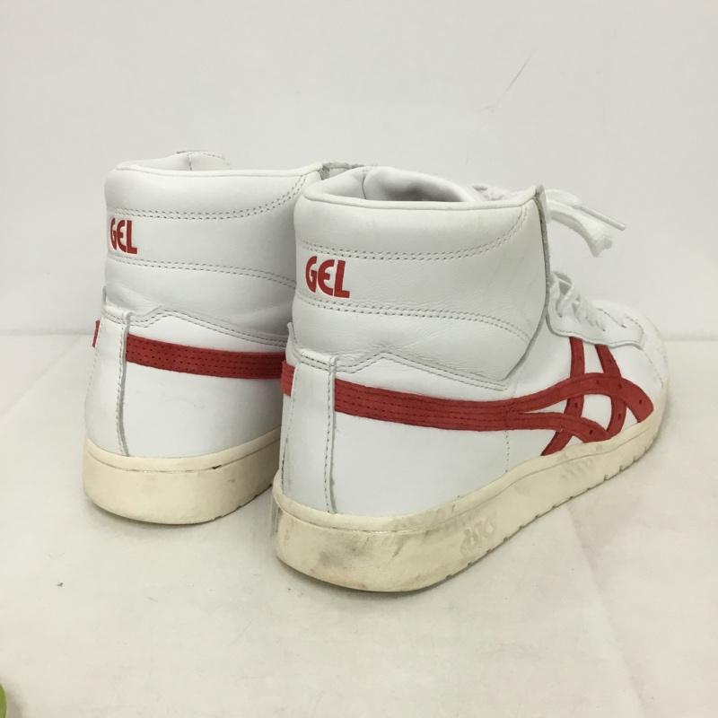 アシックス ASICS スニーカー スニーカー 1193A182 GEL-PTG MT 27cm 27.0cm ロゴ、文字 白 / ホワイト / X 赤 / レッド /  メンズ USED 古着 中古 10140797