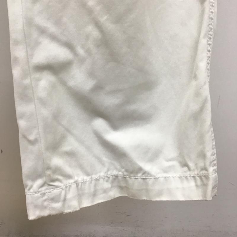 ポロバイラルフローレン Polo by RALPH LAUREN パンツ チノパン チノ 30インチ 無地 白 / ホワイト /  メンズ USED 古着 中古 10110345