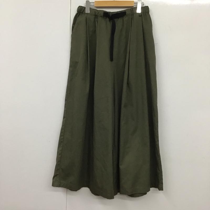 ニコアンド niko and... ボトムス ボトムス L 無地 カーキ / カーキ /  レディース USED 古着 中古 10131605
