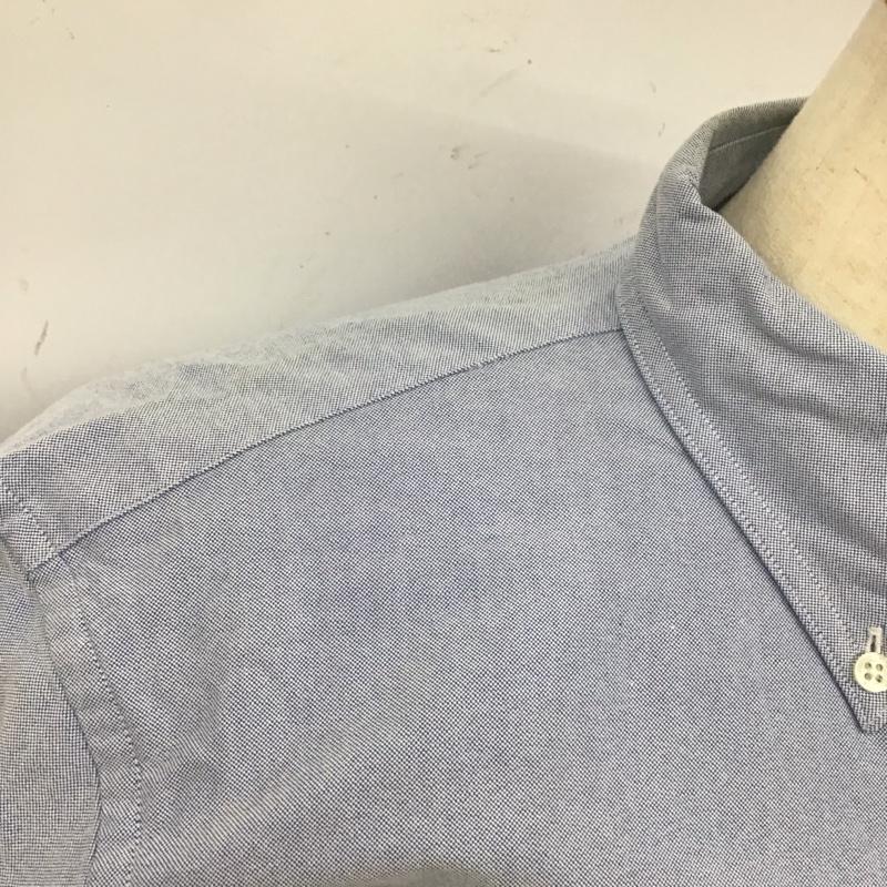 ブルックスブラザーズ BROOKS BROTHERS シャツ、ブラウス 長袖 長袖シャツ カラーシャツ ポケットシャツ 長袖カットソー M 無地 水色 / ライトブルー /  メンズ USED 古着 中古 10112778