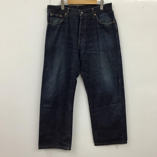リーバイス Levi s パンツ デニム、ジーンズ 513-03 ジーパン W36 ボタンフライ 36インチ 無地 インディゴ / インディゴ /  メンズ USED 古着 中古 10123523