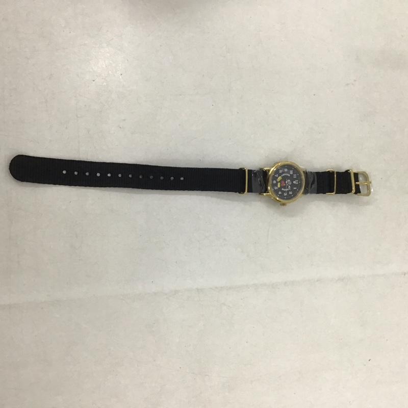 ディズニー Disney 腕時計 アナログ（クォーツ式） ミッキーマウス キャラクター 黒 / ブラック /  レディース USED 古着 中古 10145189