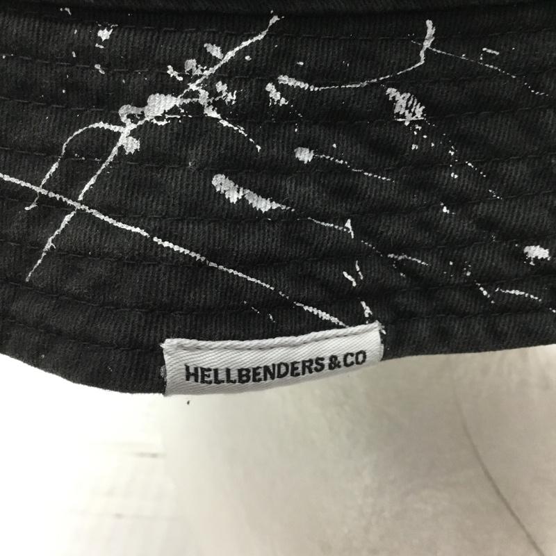 キャプテンズヘルム Captains Helm 帽子 ハット バケットハット バケハバケット ペイント ロゴ、文字 黒 / ブラック /  メンズ USED 古着 中古 10113971