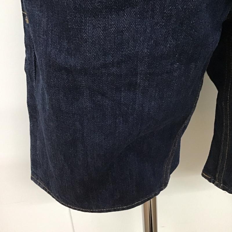 ビリオネア・ボーイズ・クラブ BILLIONAIRE BOYS CLUB パンツ ショートパンツ デニムパンツ ショートパンツ ハーフパンツ 32インチ ロゴ、文字 インディゴ / インディゴ /  メンズ USED 古着 中古 10111957