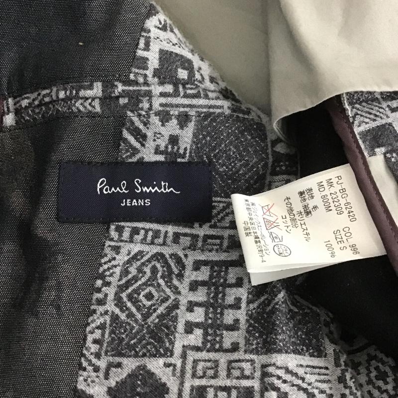ポールスミスジーンズ Paul Smith JEANS セットアップ セットアップ セットアップ カジュアルジャケット センタータックパンツ 2点セット S 無地 黒 / ブラック /  メンズ USED 古着 中古 10106267