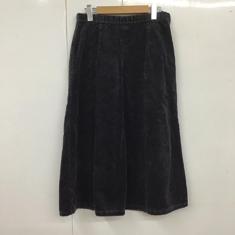 ホームスパン Homespun ボトムス ボトムス 112-3201 コーデュロイ ワイドパンツ S 無地 紺 / ネイビー /  レディース USED 古着 中古 10113679