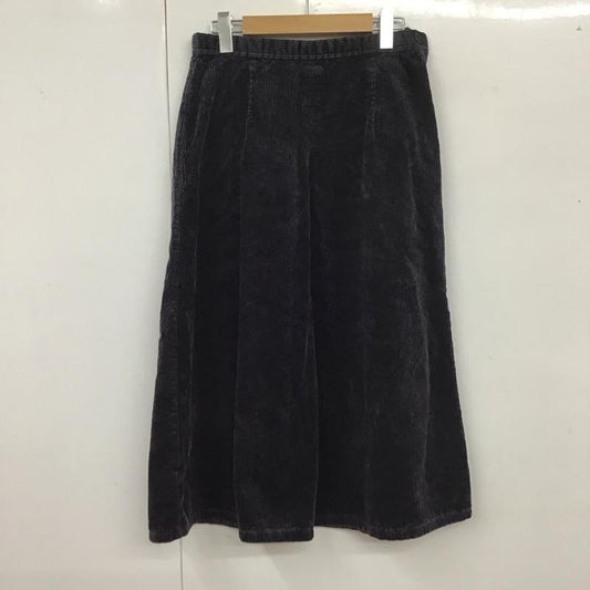 ホームスパン Homespun ボトムス ボトムス 112-3201 コーデュロイ ワイドパンツ S 無地 紺 / ネイビー /  レディース USED 古着 中古 10113679