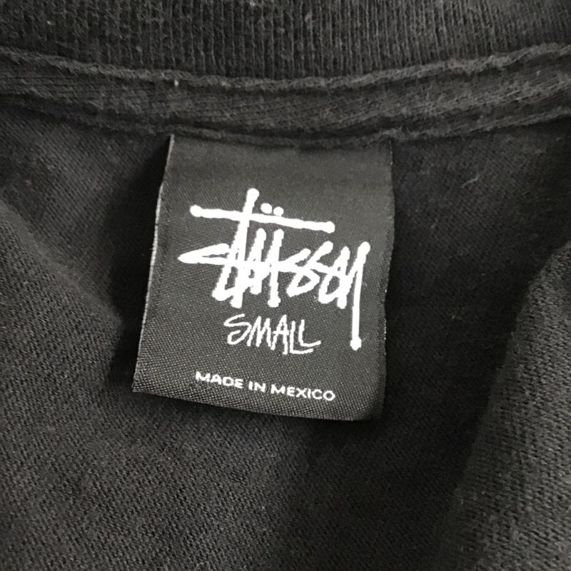 ステューシー STUSSY Tシャツ 半袖 S プリント 黒 / ブラック /  メンズ USED 古着 中古 10106085