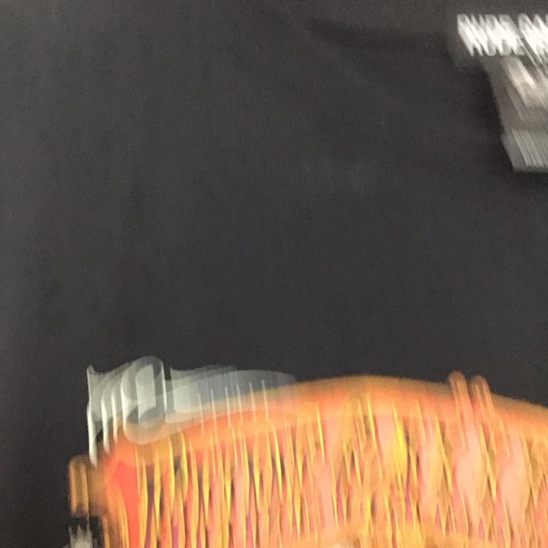 ルードギャラリー RUDE GALLERY Tシャツ 半袖 半袖カットソー プリントTシャツ クルーネックカットソー L プリント 黒 / ブラック /  メンズ USED 古着 中古 10129616