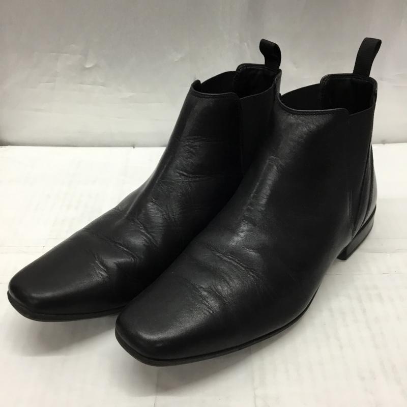 クラークス Clarks ブーツ ショートブーツ 60917224 サイドゴアブーツ US7.5 US：7.5 無地 黒 / ブラック /  メンズ USED 古着 中古 10116892