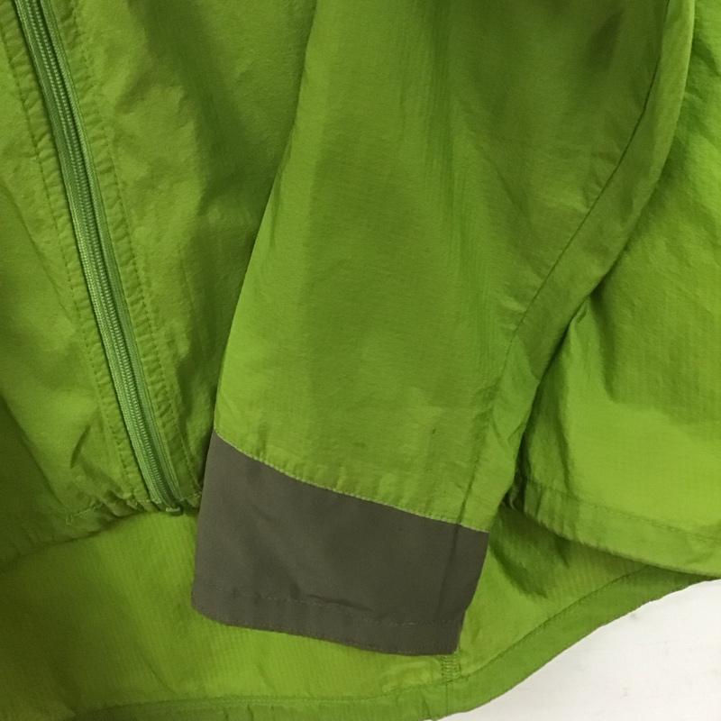 パタゴニア patagonia ジャケット、上着 ジャンパー、ブルゾン M ロゴ、文字 X プリント 緑 / グリーン /  メンズ USED 古着 中古 10143293