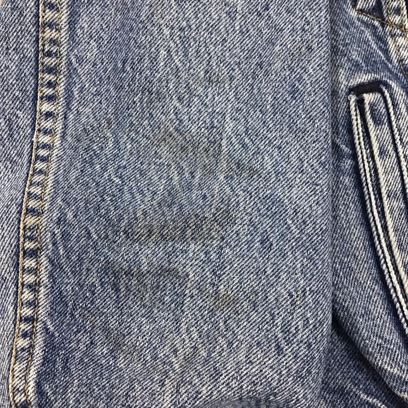 リーバイス Levi s ジャケット、上着 ジャケット、ブレザー デニムジャケット カラージャケット 長袖ジャケット Gジャン 無地 インディゴ / インディゴ /  メンズ USED 古着 中古 10113575