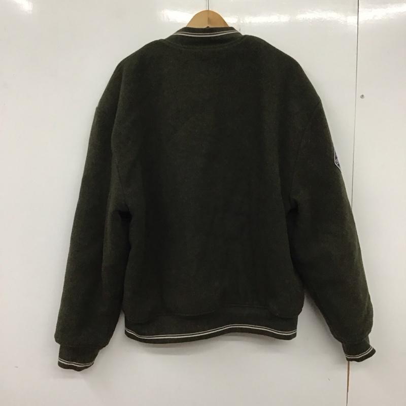 ギャップ GAP ジャケット、上着 ジャケット、ブレザー スタジャン アウター 古着 前ボタン L ロゴ、文字 カーキ / カーキ /  メンズ USED 古着 中古 10136836