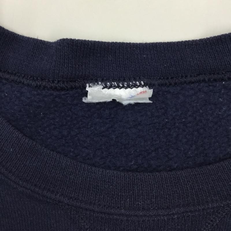古着 USED トレーナー 長袖 ミリタリー トレーナー u.s.navy 古着 クルーネック スウェット ロゴ、文字 紺 / ネイビー /  メンズ USED 古着 中古 10121926