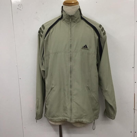 アディダス adidas ジャケット、上着 ジャケット、ブレザー ジップアップジャケット ジャンパー ジャケット ジャージ アウター L ロゴ、文字 マルチカラー / マルチカラー /  メンズ USED 古着 中古 10124695