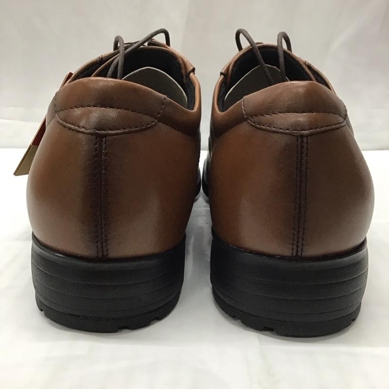 アシックス ASICS 革靴 革靴 TU-7010 texcy luxe ストレートチップ 箱有 25.5cm 25.5cm 無地 茶 / ブラウン /  メンズ USED 古着 中古 10111706
