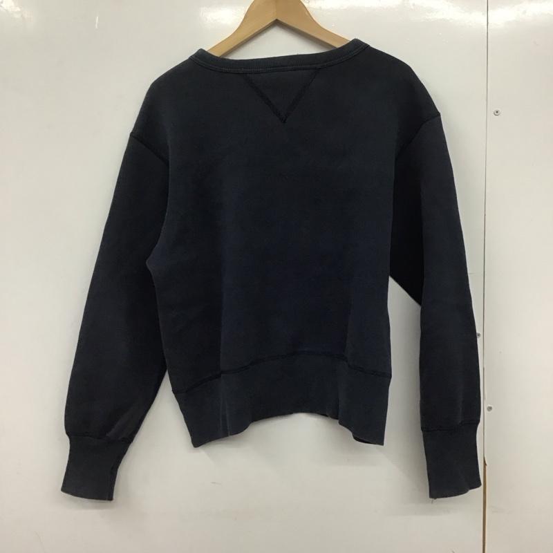 チャンピオン Champion トレーナー 長袖 c4-0099 スウェット PREMIUMWEAVE トレーナー M 無地 紺 / ネイビー /  メンズ USED 古着 中古 10145943