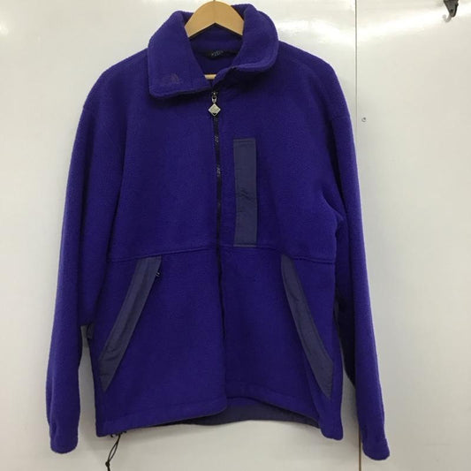 ザノースフェイス THE NORTH FACE ジャケット、上着 ジャケット、ブレザー ジップアップフリースジャケット アウター 長袖ジャケット 90s L 無地 青 / ブルー /  メンズ USED 古着 中古 10143436