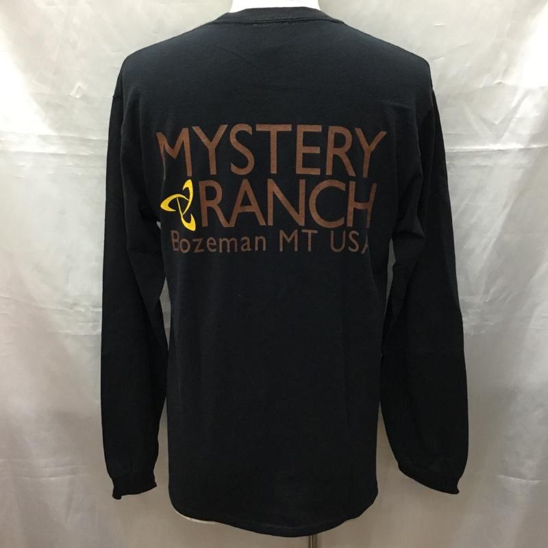 ミステリーランチ MYSTERY RANCH カットソー 長袖 長袖カットソー クルーネックカットソー ロングスリーブカットソー プリントTシャツ M ロゴ、文字 紺 / ネイビー /  メンズ USED 古着 中古 10114892
