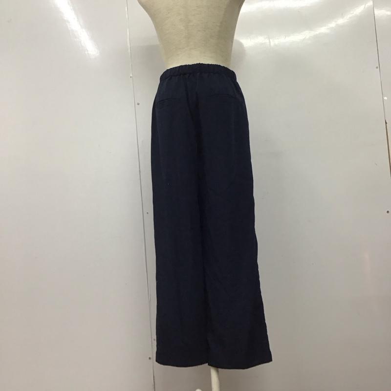 サニーレーベル Sonny Label セットアップ セットアップ LA05-26K032 半袖シャツ ノーカラーシャツ イージーパンツ セット FREE 無地 紺 / ネイビー /  レディース USED 古着 中古 10147166