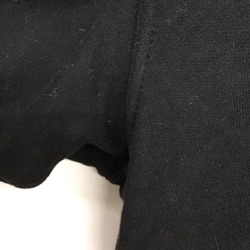 チャムス CHUMS トレーナー 長袖 長袖トレーナー スウェット クルーネック プルオーバー XL ロゴ、文字 黒 / ブラック /  メンズ USED 古着 中古 10142962