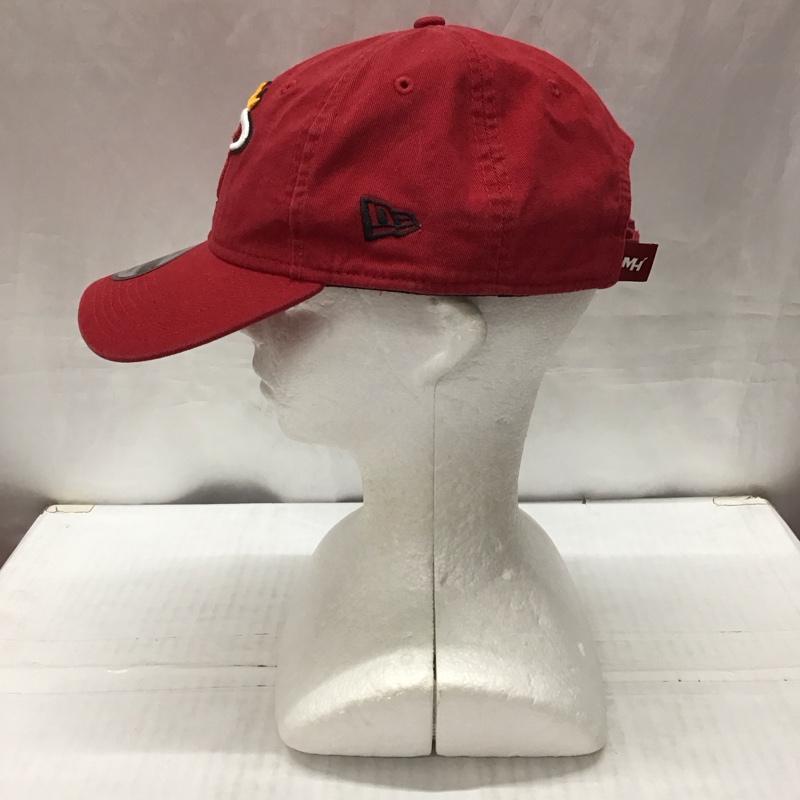 ニューエラ NEW ERA 帽子 キャップ マイアミヒート 刺繍 赤 / レッド /  メンズ USED 古着 中古 10115454