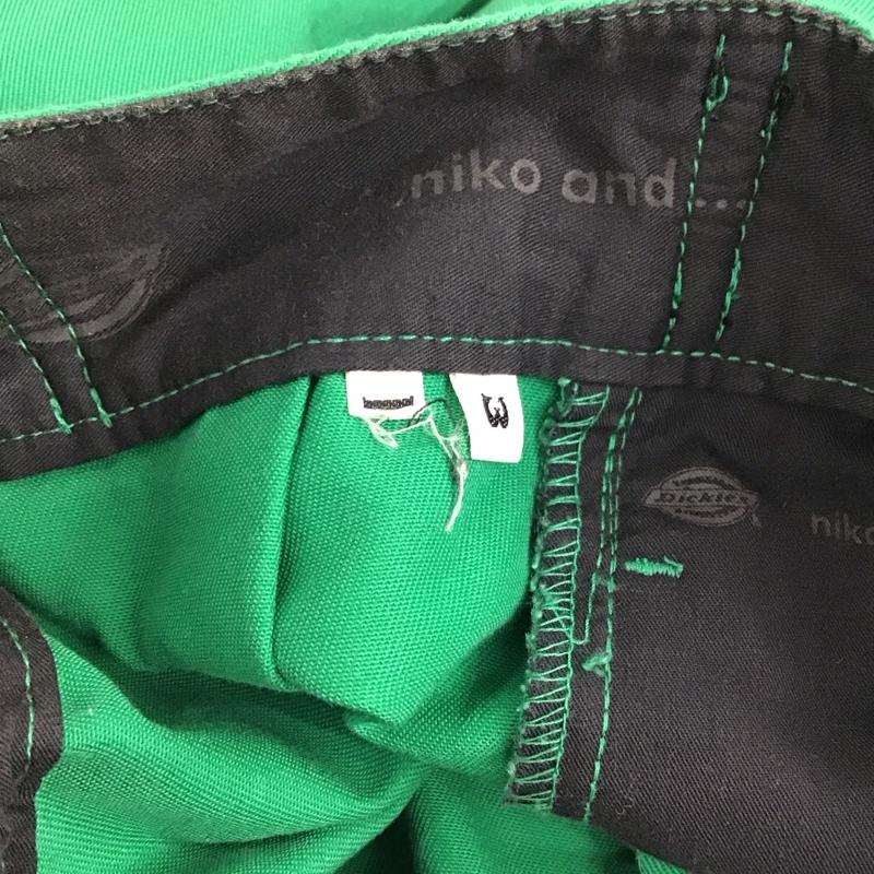 ディッキーズ Dickies スカート ロングスカート dk006423 niko and ラップワークスカート M 無地 緑 / グリーン /  レディース USED 古着 中古 10120339