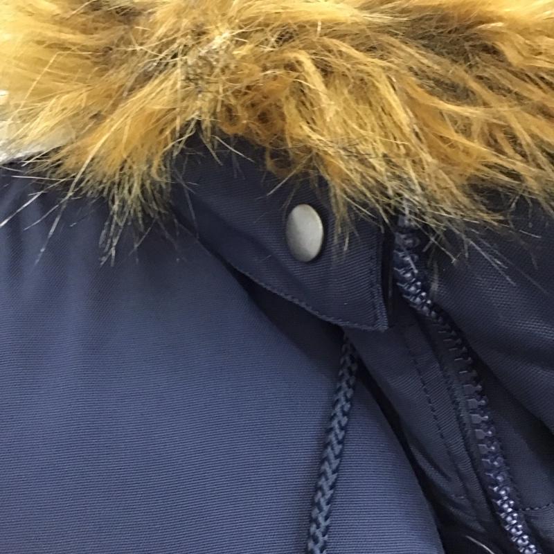 アルファインダストリー Alpha Industries コート コート一般 XXL 無地 紺 / ネイビー /  メンズ USED 古着 中古 10120533
