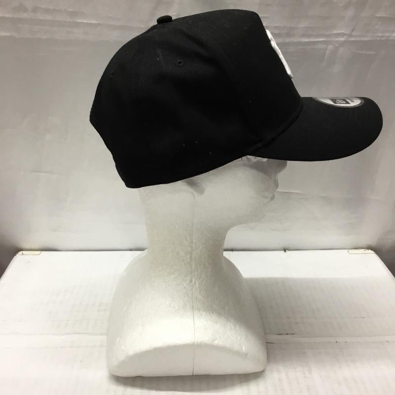 ニューエラ NEW ERA 帽子 キャップ NY ニューヨーク ヤンキース ロゴ、文字 黒 / ブラック /  メンズ USED 古着 中古 10115258