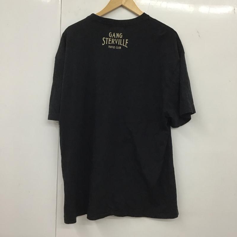 ギャングスタービル GANGSTERVILLE Tシャツ 半袖 半袖カットソー プリントTシャツ クルーネックカットソー batman XXL プリント 黒 / ブラック /  メンズ USED 古着 中古 10134665