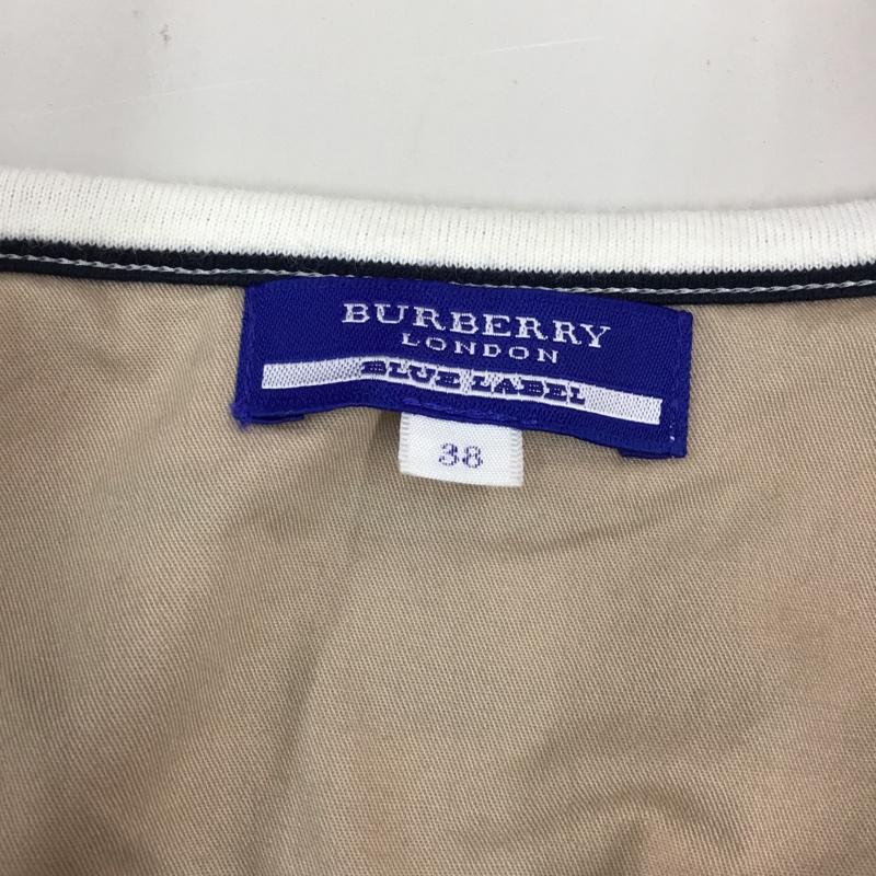 バーバリーブルーレーベル BURBERRY BLUE LABEL ワンピース ひざ丈スカート 38 ボーダー柄 マルチカラー / マルチカラー /  レディース USED 古着 中古 10107371