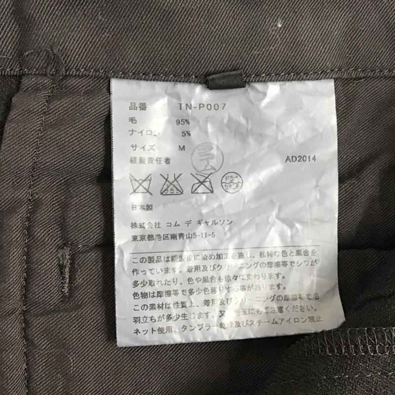 トリココムデギャルソン tricot COMME des GARSONS パンツ スラックス TN-P007 M 無地 黒 / ブラック /  レディース USED 古着 中古 10129582