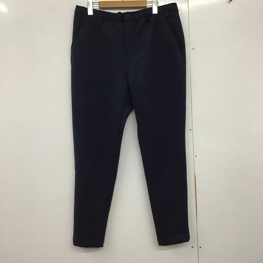 ラコステ LACOSTE パンツ ワークパンツ、ペインターパンツ ワークパンツ ワイドパンツ カジュアルパンツ スポーツウェア 46インチ 無地 紺 / ネイビー /  メンズ USED 古着 中古 10144586