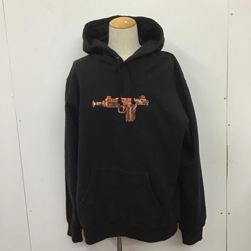 シュプリーム Supreme パーカー 長袖 19SS ToyUziHoodedSweatshirt 長袖パーカー スウェットパーカー XL ロゴ、文字 黒 / ブラック /  メンズ USED 古着 中古 10107523