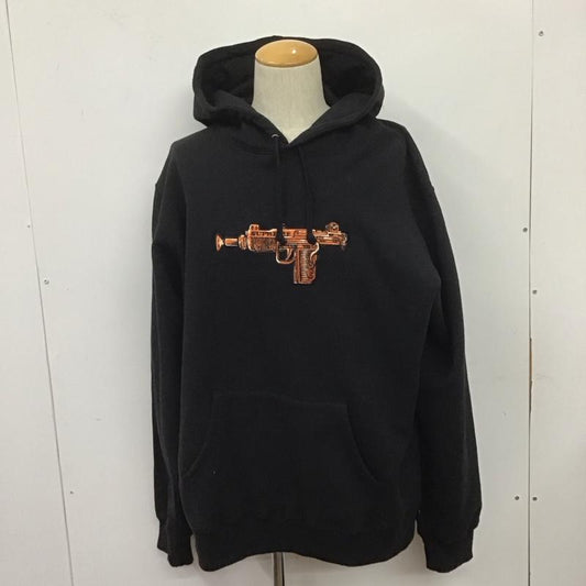 シュプリーム Supreme パーカー 長袖 19SS ToyUziHoodedSweatshirt 長袖パーカー スウェットパーカー XL ロゴ、文字 黒 / ブラック /  メンズ USED 古着 中古 10107523