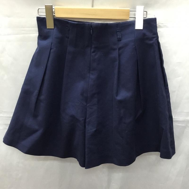ダズリン dazzlin パンツ ショートパンツ キュロットスカート ショートパンツ ハーフパンツ S 無地 紺 / ネイビー /  レディース USED 古着 中古 10114255