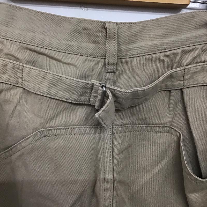 ニコアンド niko and... パンツ ワークパンツ、ペインターパンツ ワークパンツ ワイドパンツ カジュアルパンツ M 無地 ベージュ / ベージュ /  メンズ USED 古着 中古 10142606