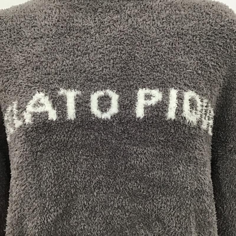 ジェラートピケ gelato pique セットアップ セットアップ セットアップ ルームウェア 2点セット ONE SIZE ボーダー柄 X プリント 灰 / グレー /  レディース USED 古着 中古 10149070