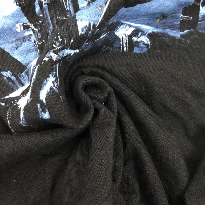 ヘインズ HANES Tシャツ 半袖 TRIVIUM バンドTシャツ M プリント 黒 / ブラック /  メンズ USED 古着 中古 10119344