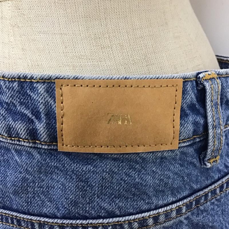ザラ ZARA スカート ミニスカート デニムスカート ミニスカート カジュアルスカート S 無地 インディゴ / インディゴ /  レディース USED 古着 中古 10117949
