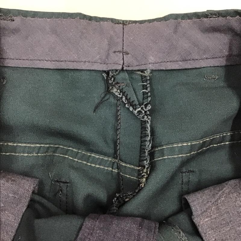 レッドキャップ RED KAP パンツ スラックス スラックスパンツ ワイドパンツ カジュアルパンツ センタータックパンツ 30インチ 無地 緑 / グリーン /  メンズ USED 古着 中古 10116293