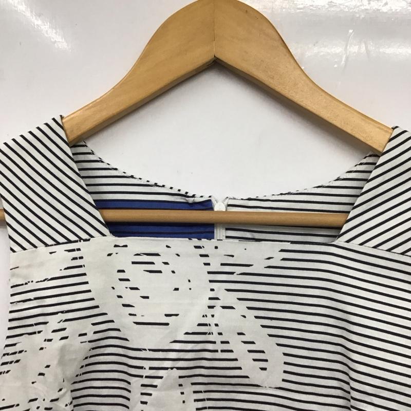 デシグアル Desigual ワンピース ひざ丈スカート M41V2065 ノースリーブ 38 総柄 マルチカラー / マルチカラー /  レディース USED 古着 中古 10131096