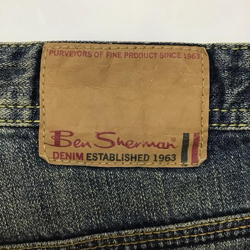 ベンシャーマン Ben Sherman パンツ デニム、ジーンズ ローライズ タグ付き ダメージ加工 青 / ブルー /  メンズ USED 古着 中古 10121318