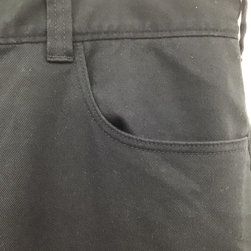 ディッキーズ Dickies パンツ ワークパンツ、ペインターパンツ 34インチ 無地 黒 / ブラック /  メンズ USED 古着 中古 10106662